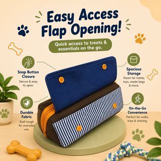 Woof Retreat Puppy Pencil Pouch for Kids | Dog-Themed Stationery Pouch