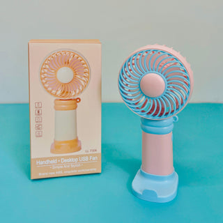 Colourful Mini Handheld Fan for Kids – Portable & Lightweight