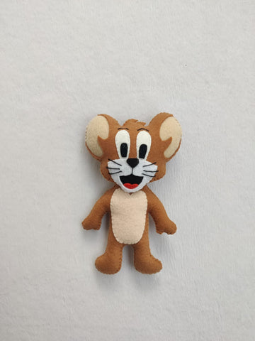 Cute and Cuddly Felt Jerry: Soft Plush Toys for Toddlers Kids (PREPAID ORDER)