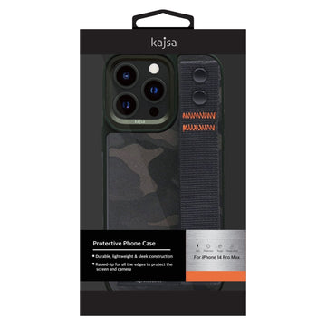 Premium Quality Cordura Material Military Design Silicone Mobile Back Cover for Apple Iphone 14 Pro / Iphone 14 Pro Max