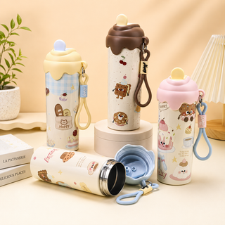 Kawaii Sweet Treats Insulated Water Bottle – 600ml