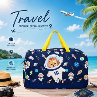 Kids Travel Duffle Bag – Lightweight & Fun Cartoon Designs for Boys & Girls