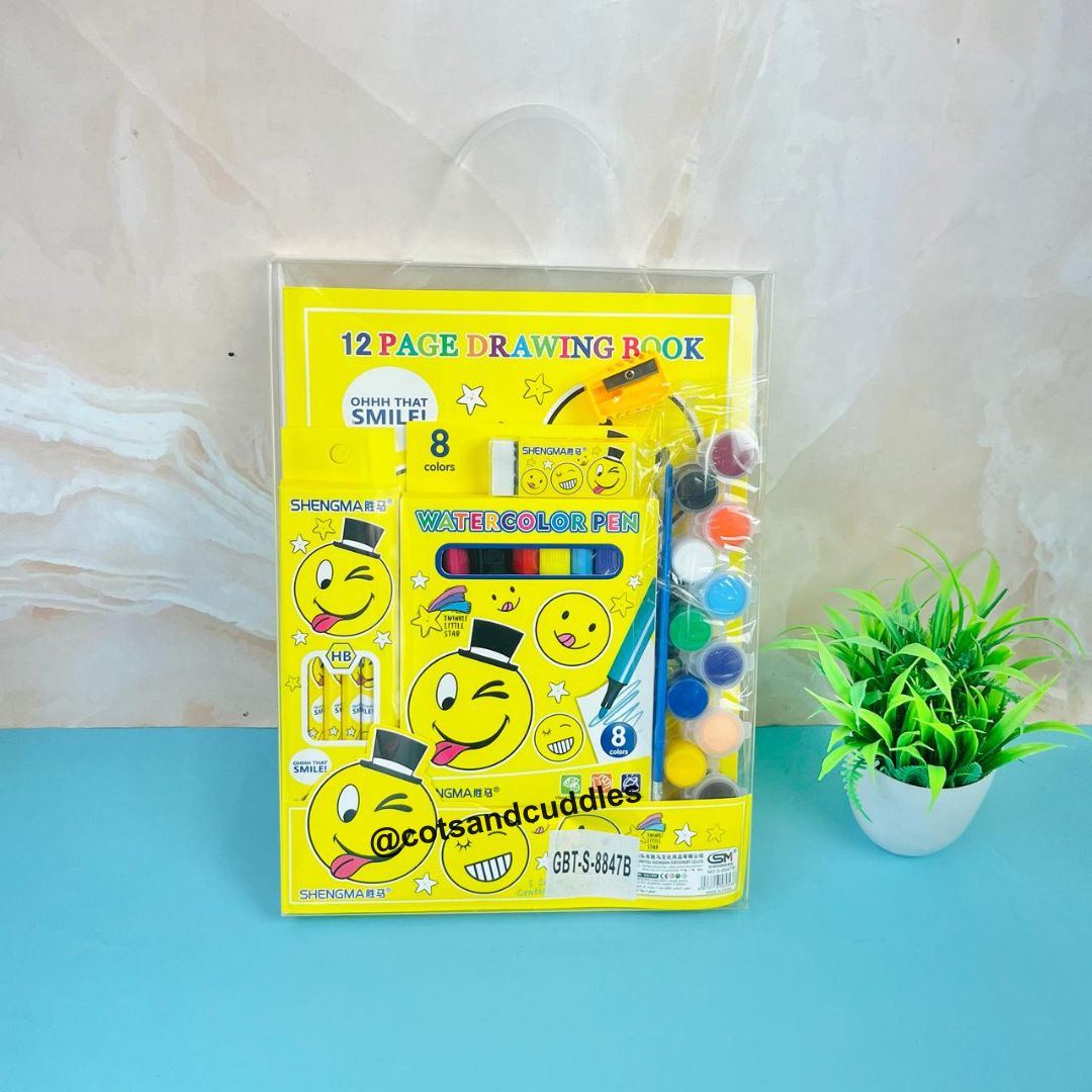 Drawing Book Stationery Set