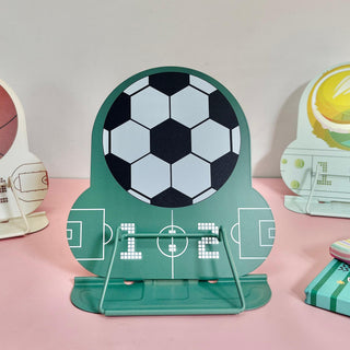 Sports Theme Metal Book Stand – Adjustable Reading Holder for Kids (Random Design)