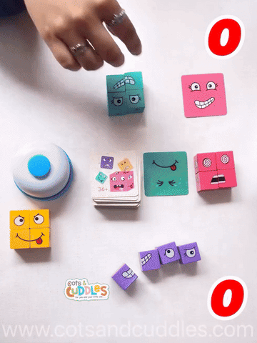 Emoji Expressions Face Changing Cube For Kids