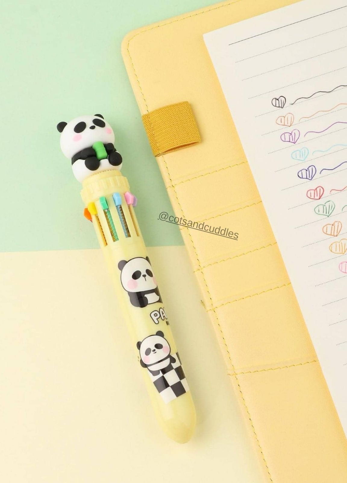 Panda Multicolour Pen