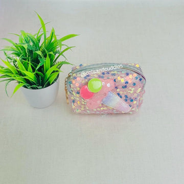 Sequin Coin Pouch
