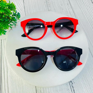 2 Colour Round Design Sunglass for Kids