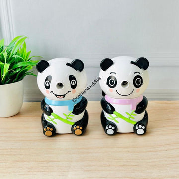 Cute Panda Mechanical Pencil Sharpener for Kids