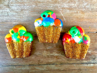 Cupcake Design Crayons 1pc (RANDOM)