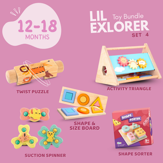 LIL Explorer Toy Bundle (12-18 Months) | Set 4