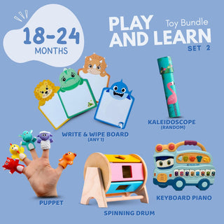 Play And Learn Toy Bundle (18-24 Months) | Set 2