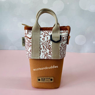 Premium Quality Cute Design Expandable Stationery Bag with Handles