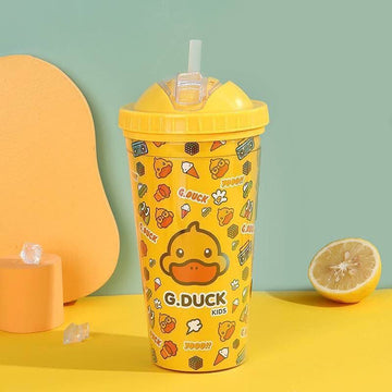 Duck-Theme Tumbler for Kids