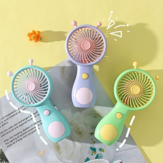 Cute Design Handheld Mini Fan for Kids
