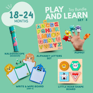 Play And Learn Toy Bundle (18-24 Months) | Set 5
