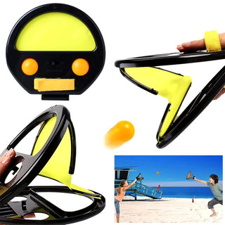 Ball Toss & Catch Game Perfect for Backyard, Beach for Kids (Random Color)