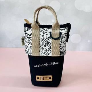Premium Quality Cute Design Expandable Stationery Bag with Handles
