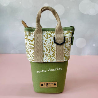Premium Quality Cute Design Expandable Stationery Bag with Handles