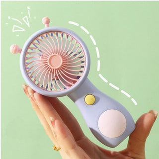 Cute Design Handheld Mini Fan for Kids