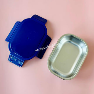Cute Theme Stainless Steel Lunch Box with Snack Container
