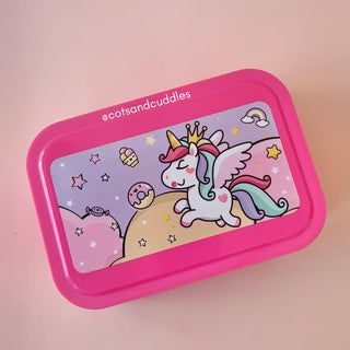 Cute Theme Stainless Steel Lunch Box with Snack Container