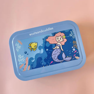 Cute Theme Stainless Steel Lunch Box with Snack Container