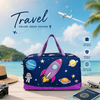 Kids Travel Duffle Bag – Lightweight & Fun Cartoon Designs for Boys & Girls