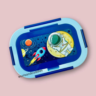 Cute Design Round 3 Compartment Lunch Box for Kids