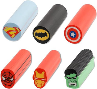 Marvel Superhero Eraser Box - Set of 6 pcs