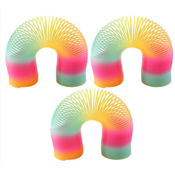 The Rainbow Spring Delight: 15cm of Colorful Fun for Kids