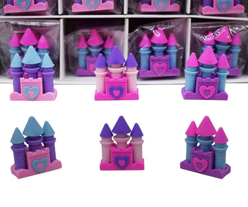 Enchanting 3D Castle Design Shape Erasers: Adding Fun and Magic to Erasing