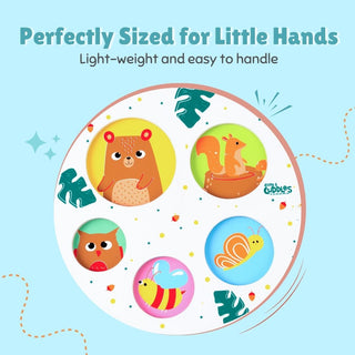 Wooden Peekaboo Board for Kids