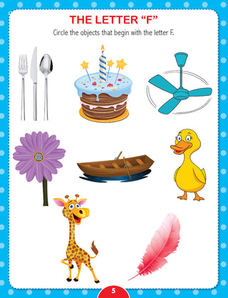 Kindergarten English Worksheets