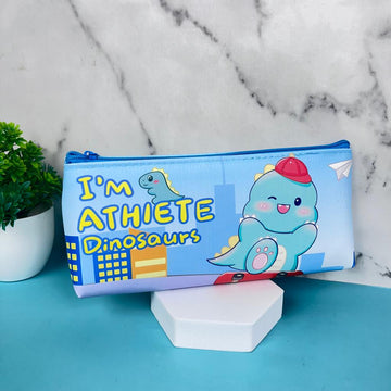Dino-Mite Delight: A Cute and Functional Dinosaur Pencil Pouch for Kids