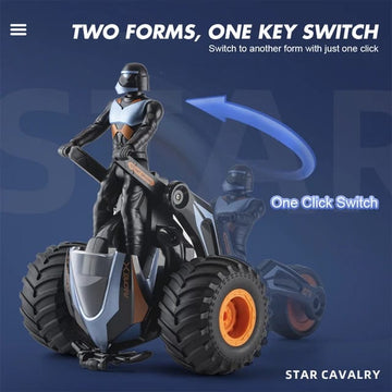 Ultimate Stunt Racing Car: Dual Modes, 360-Degree Rotation, Light, Big Wheels