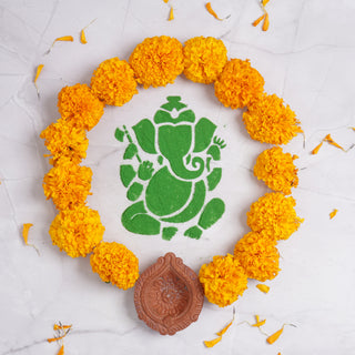 Diwali DIY Rangoli Kit - Ganesh Ji each 299 (Pack of 5)