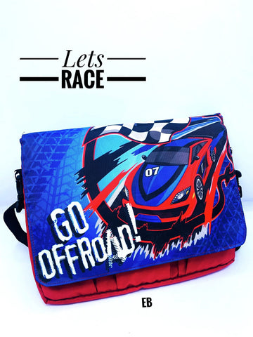 Laptop Bag with Four Front Pockets: Stylish, Organized, and Durable (Go of Road)