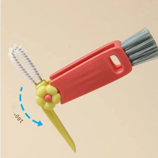3-in-1 Cleaning Brush: Effortlessly Clean and Maintain Your Cups with Versatility and Ease -(1pc)
