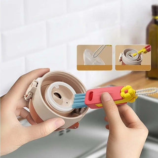 3-in-1 Cleaning Brush: Effortlessly Clean and Maintain Your Cups with Versatility and Ease -(1pc)