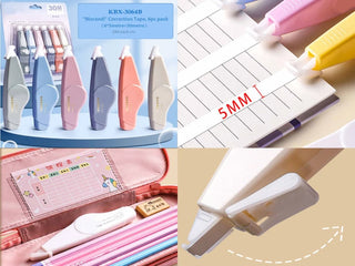 FunBlast 6 Pcs Correction Tape Set