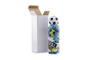 Football Cap Stainless Steel Water Bottle for Kids