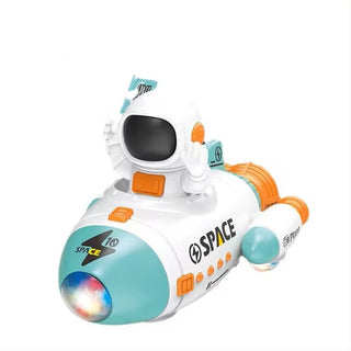 Space Rocket Car Musical Toy with Lights & Sound