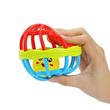 Soft Web Rattle: Engaging Toy Ball for Toddlers