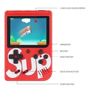 400-in-1 Handheld Gaming Console with 3.5-Inch Display and External Joystick (Random Colour)(Without Joystick)