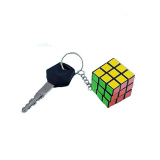 (Pack of 12) Mini Rubik’s Cube with keyring for Return Gift (Prepaid Only)