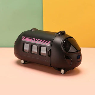 Bullet Train-Shaped Kids Water Bottle with Strap – 680ml