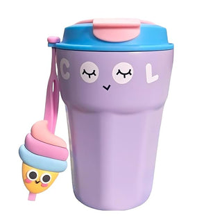 Cool Steel Double wall Mug 420ml