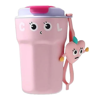 Cool Steel Double wall Mug 420ml