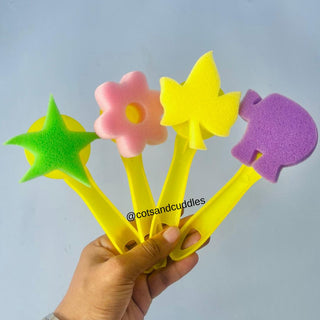 4pc Painting Sponge Set For Art & Craft